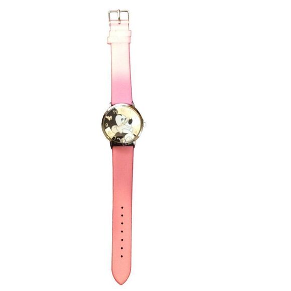MICKEY Mouse Watch Pink Strap - Picture 1 of 3